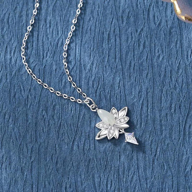 IS YOU S925 Silver Necklaces Women's-3