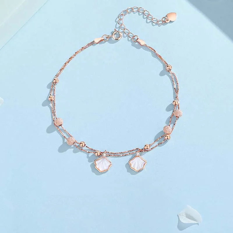 IS YOU S925 Silver Anklets Women's-1