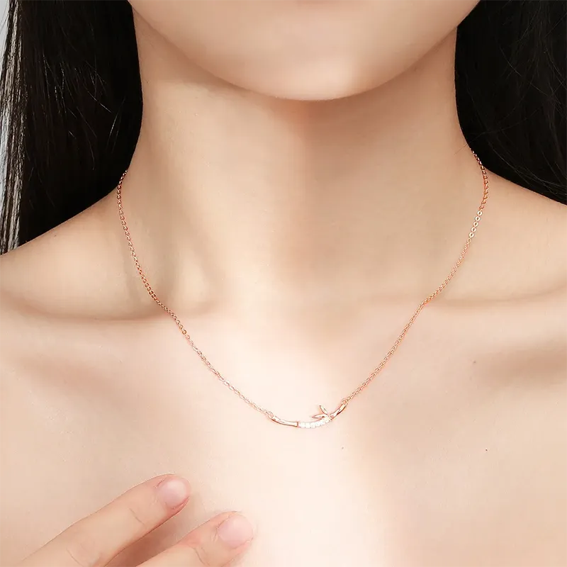 IS YOU S925 Silver Necklaces Women's-3