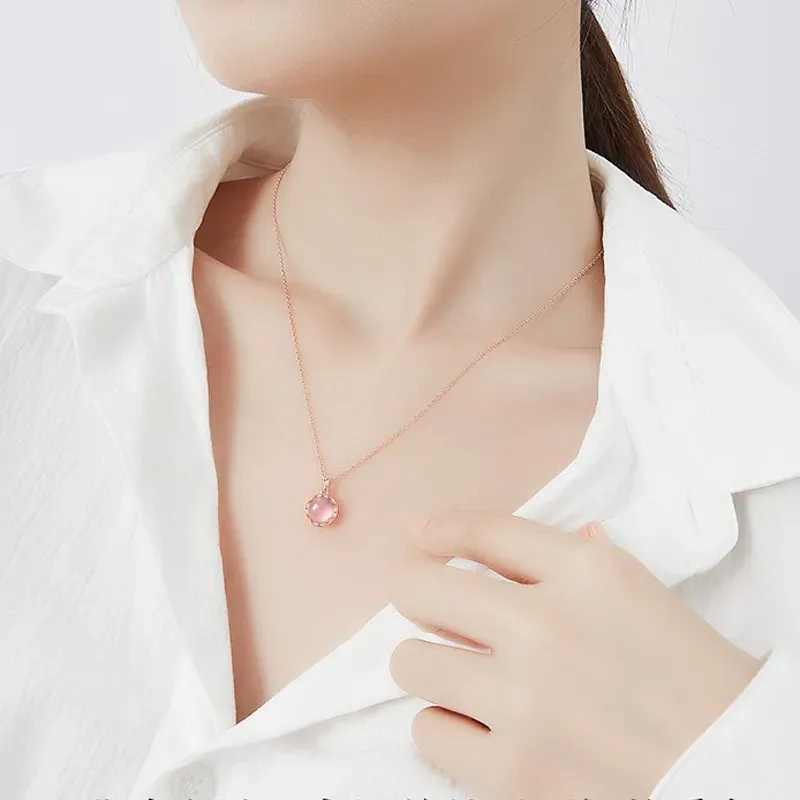 IS YOU S925 Silver Necklaces Women's-4