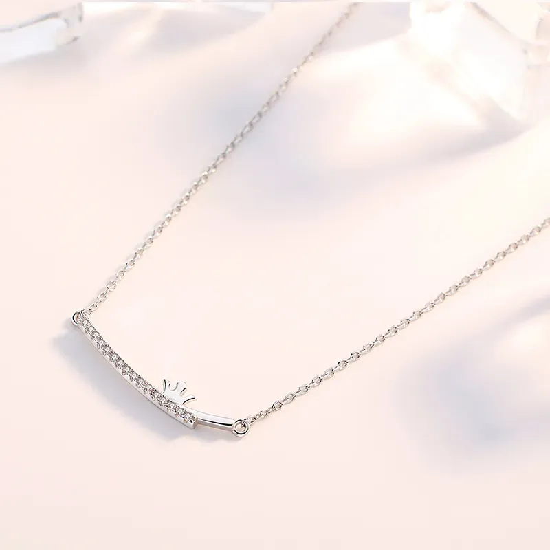 IS YOU S925 Silver Necklaces Women's-2