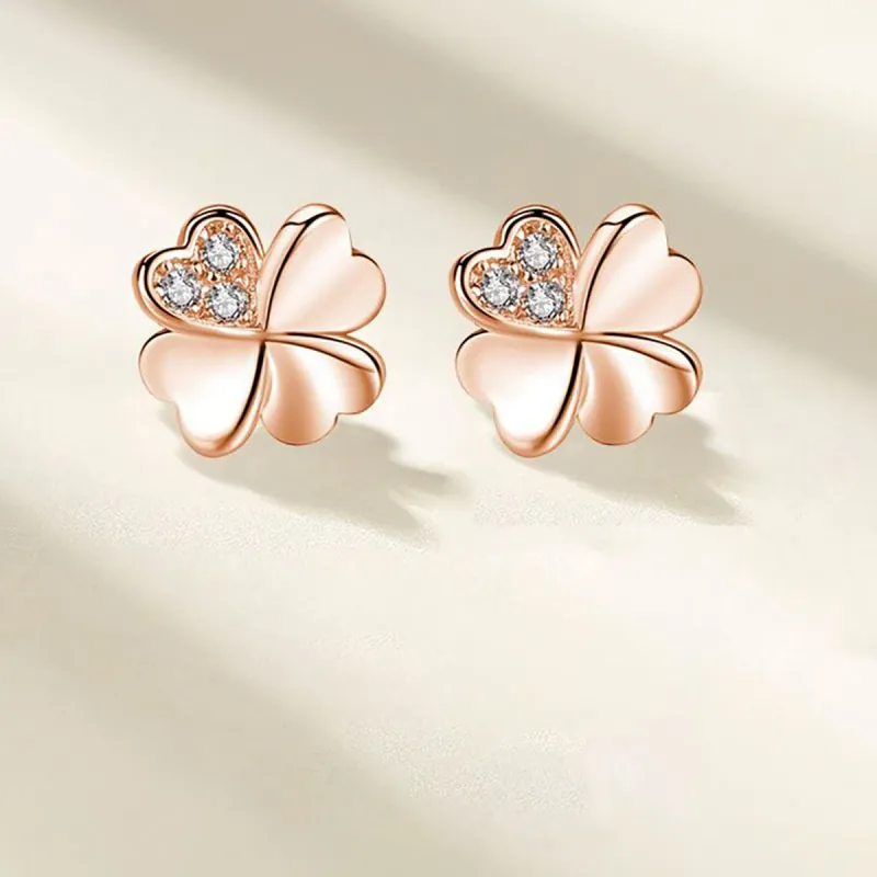 IS YOU 18K Gold Stud Earrings Women's-1