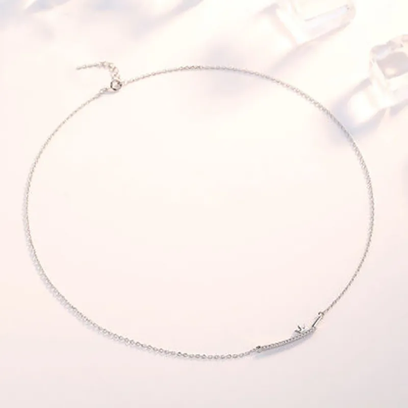IS YOU S925 Silver Necklaces Women's-4