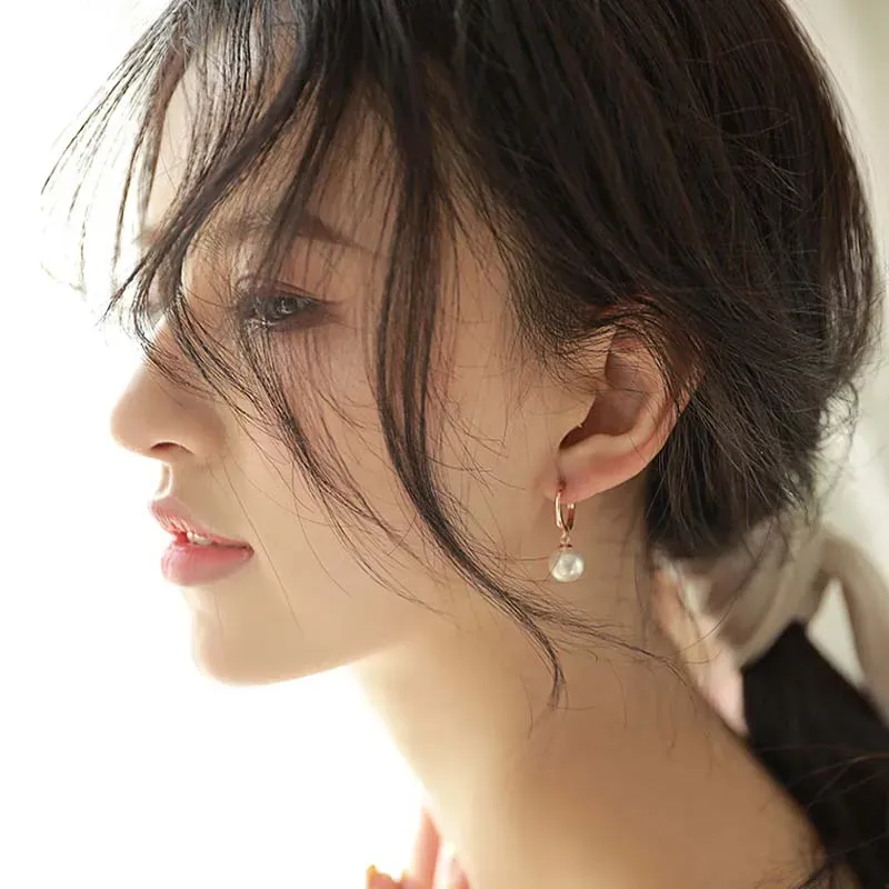 IS YOU Freshwater Pearl Earrings Women's-4