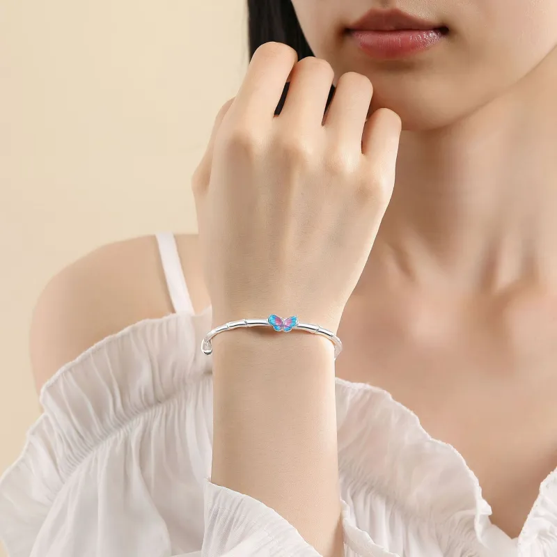 IS YOU 999 Fine Silver Sterling Silver Bracelets Women's-4