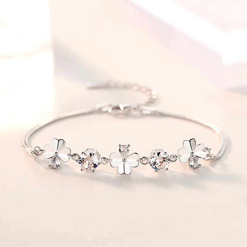 IS YOU 925 Sterling Silver Bracelets Women's-4