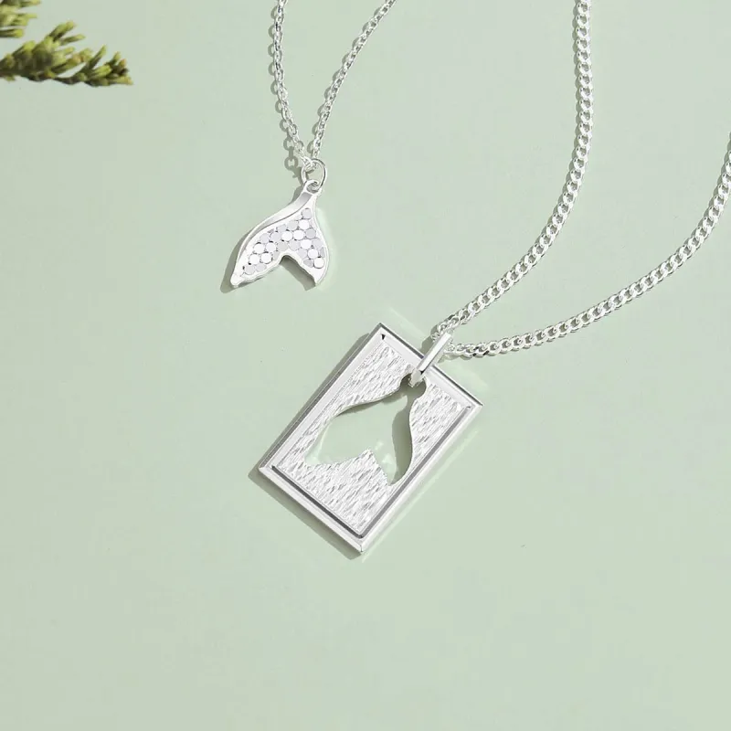 IS YOU S925 Silver Necklaces Unisex-6