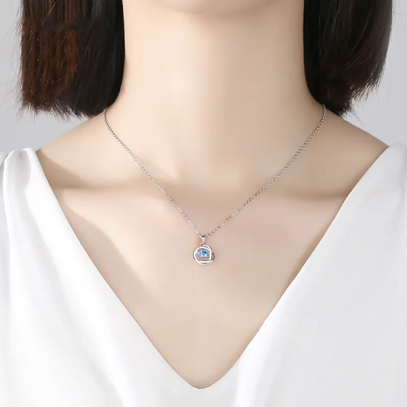 IS YOU 925 Sterling Silver Necklaces Women's-2