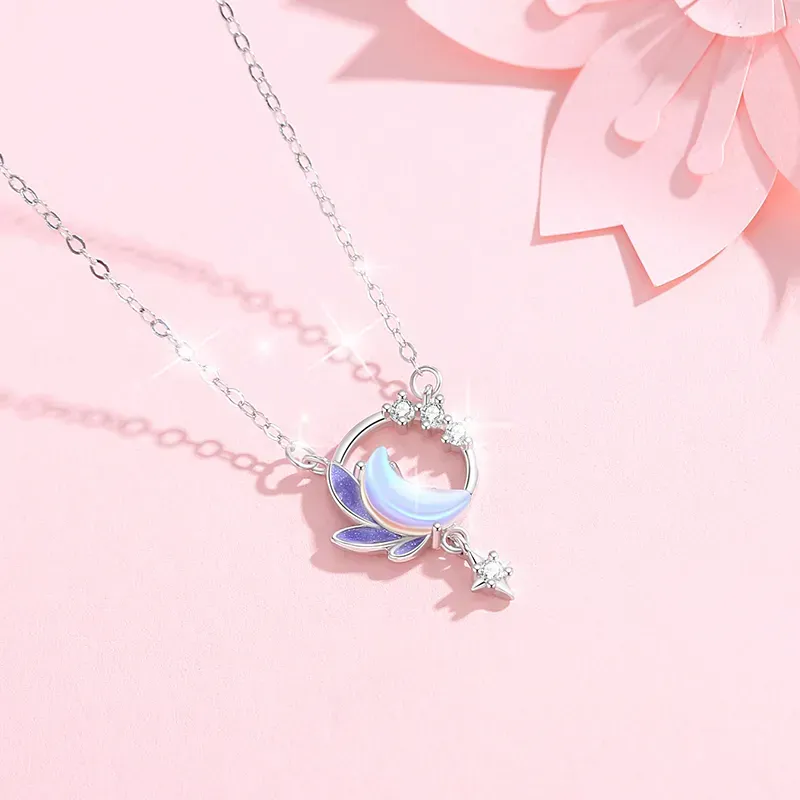IS YOU S925 Silver Necklaces Women's-2