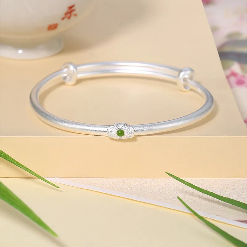 IS YOU 999 Fine Silver Sterling Silver Bracelets Women's-1