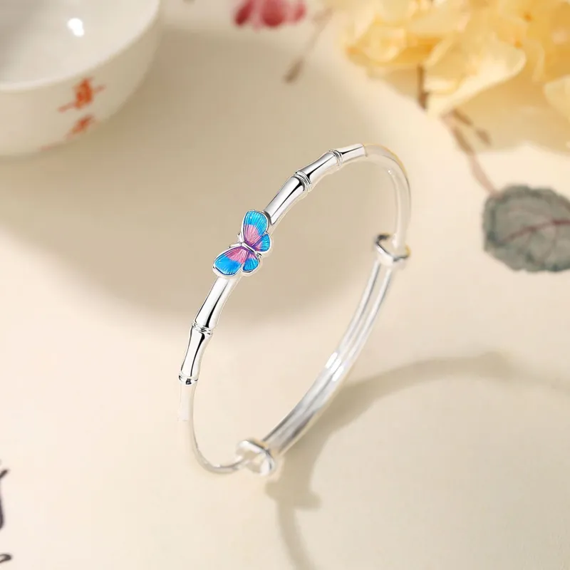 IS YOU 999 Fine Silver Sterling Silver Bracelets Women's-2