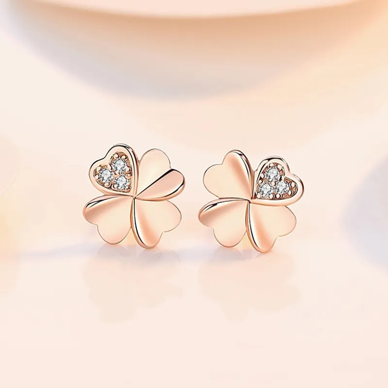 IS YOU 18K Gold Stud Earrings Women's-2