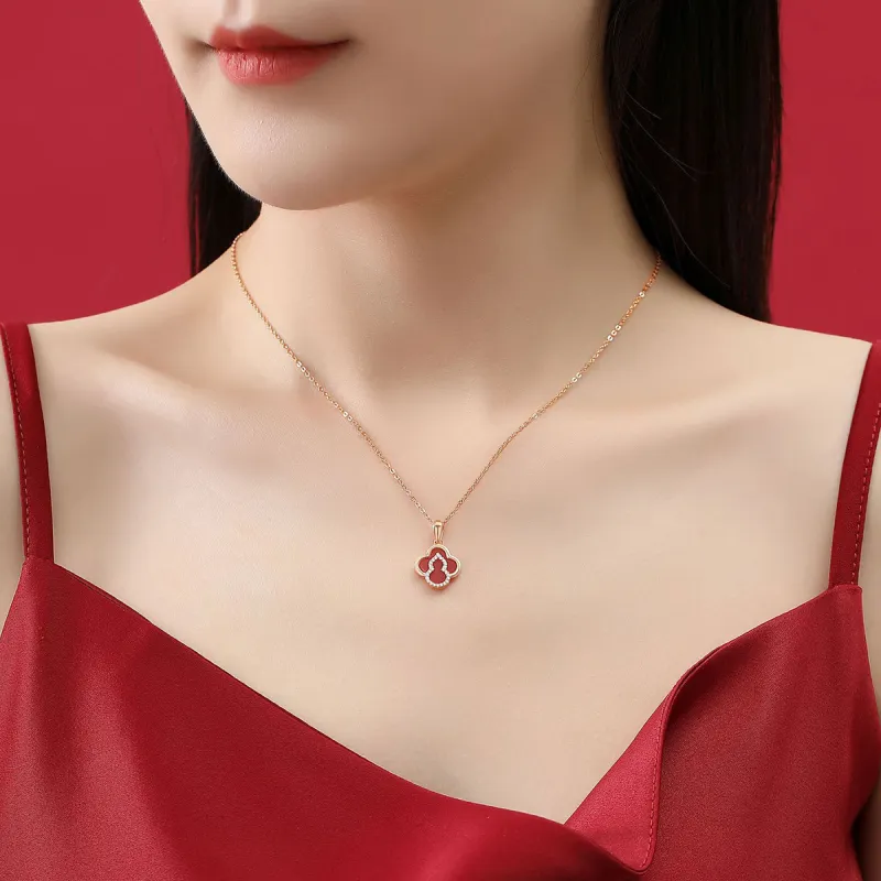 IS YOU S925 Silver Necklaces Women's-4