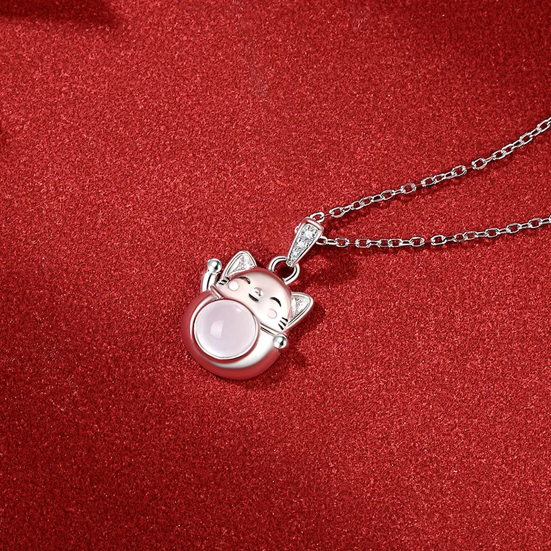IS YOU S925 Silver Necklaces Women's-2