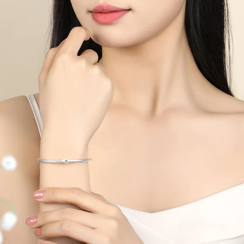 IS YOU 999 Fine Silver Sterling Silver Bracelets Women's-4