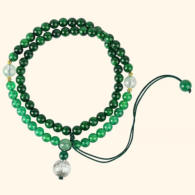 Wanshu Crystal Jade Necklaces Unisex-8