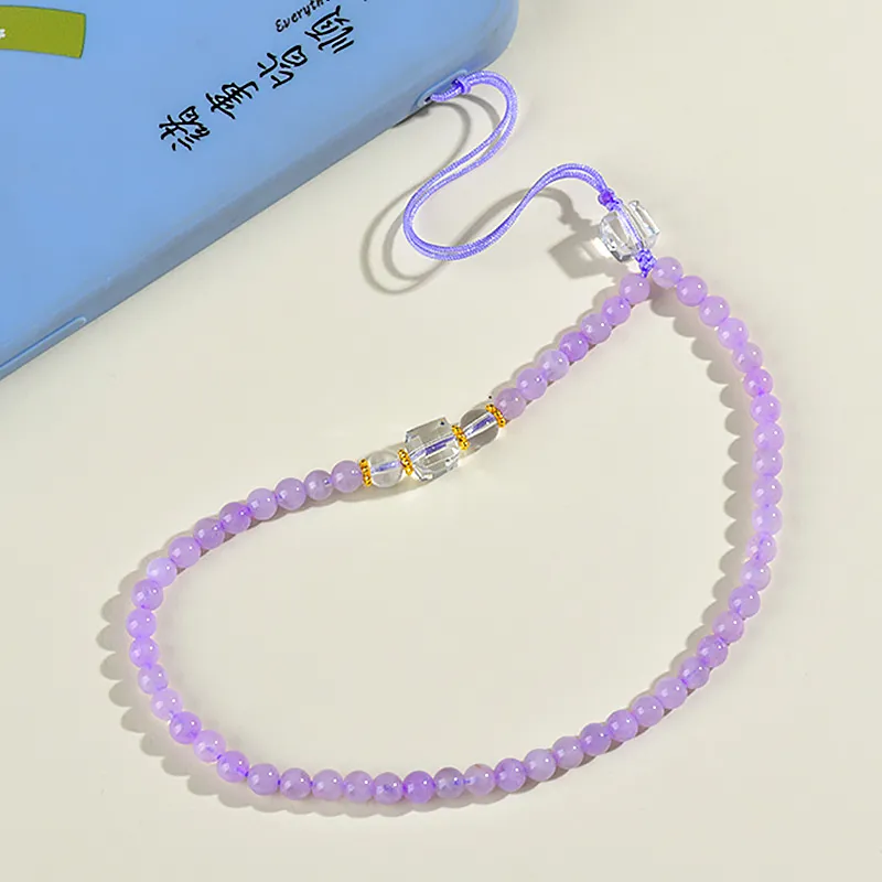 Wanshu Crystal Cell Phone Chain Women's-2