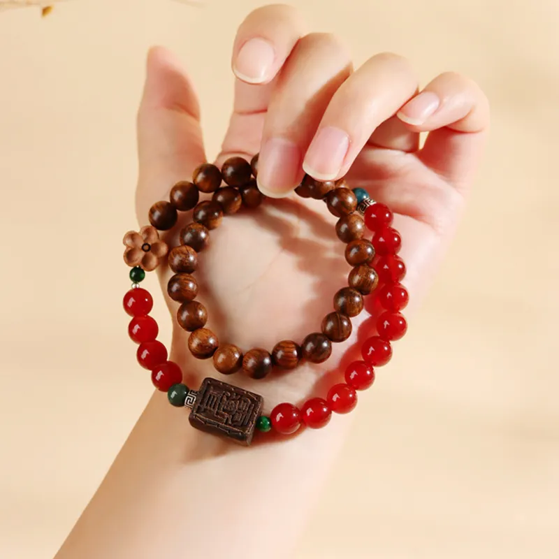 Wanshu Wooden Bracelets Unisex-2