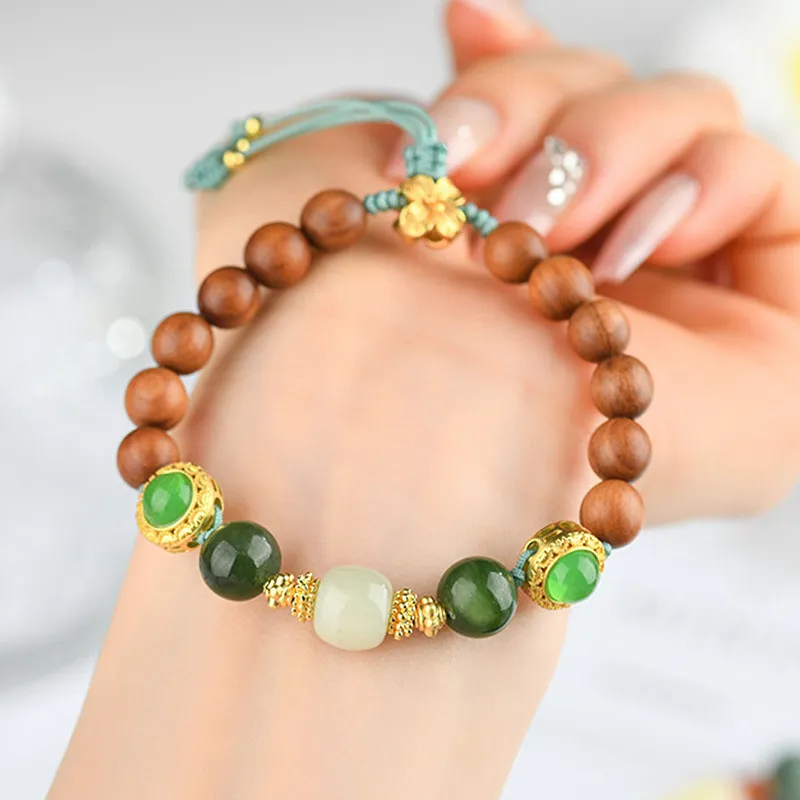Wanshu Sandalwood Bracelets Women's-2