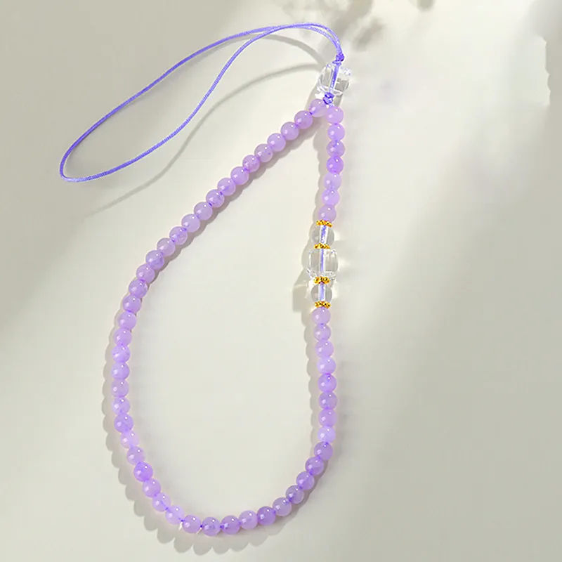 Wanshu Crystal Cell Phone Chain Women's-4