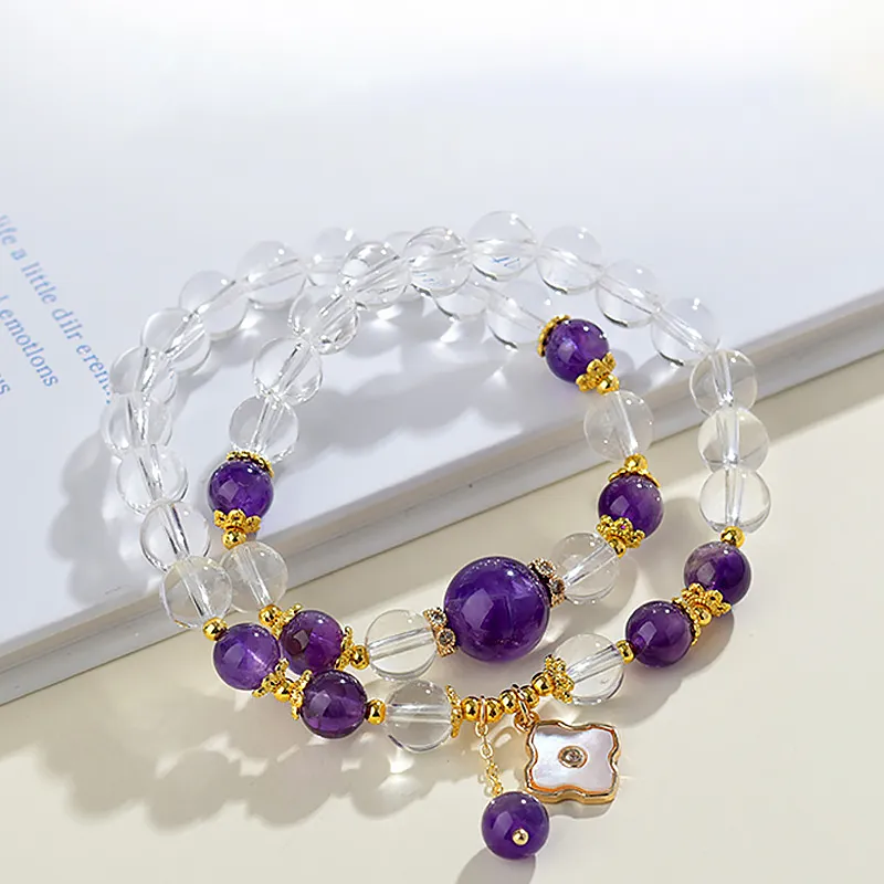 Wanshu Crystal Bracelets Women's-4