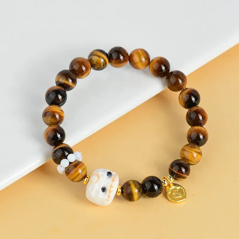 Wanshu Tiger's Eye Stone Bracelets Unisex-6