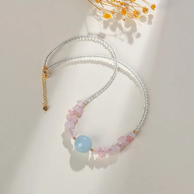 Wanshu Crystal Jade Necklaces Women's-6