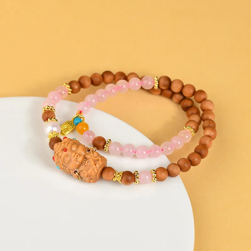 Wanshu Sandalwood Bracelets Women's-7