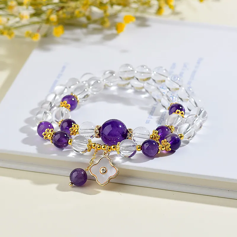 Wanshu Crystal Bracelets Women's-6