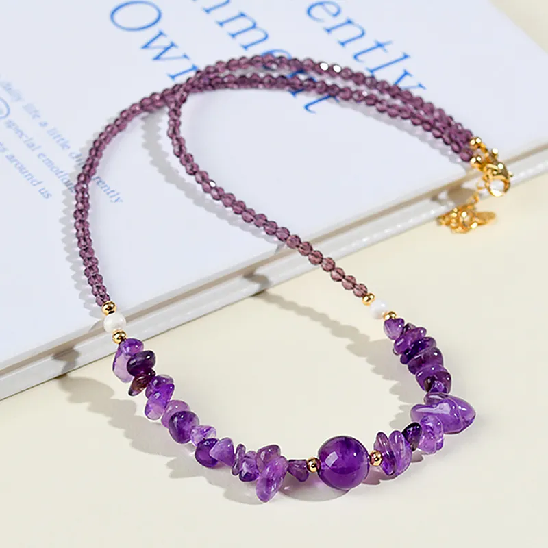 Wanshu Crystal Jade Necklaces Women's-3