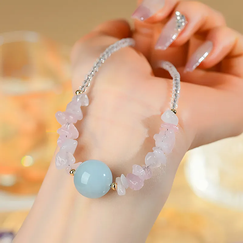 Wanshu Crystal Jade Necklaces Women's-7