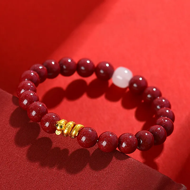 Wanshu Cinnabar Bracelets Unisex-3