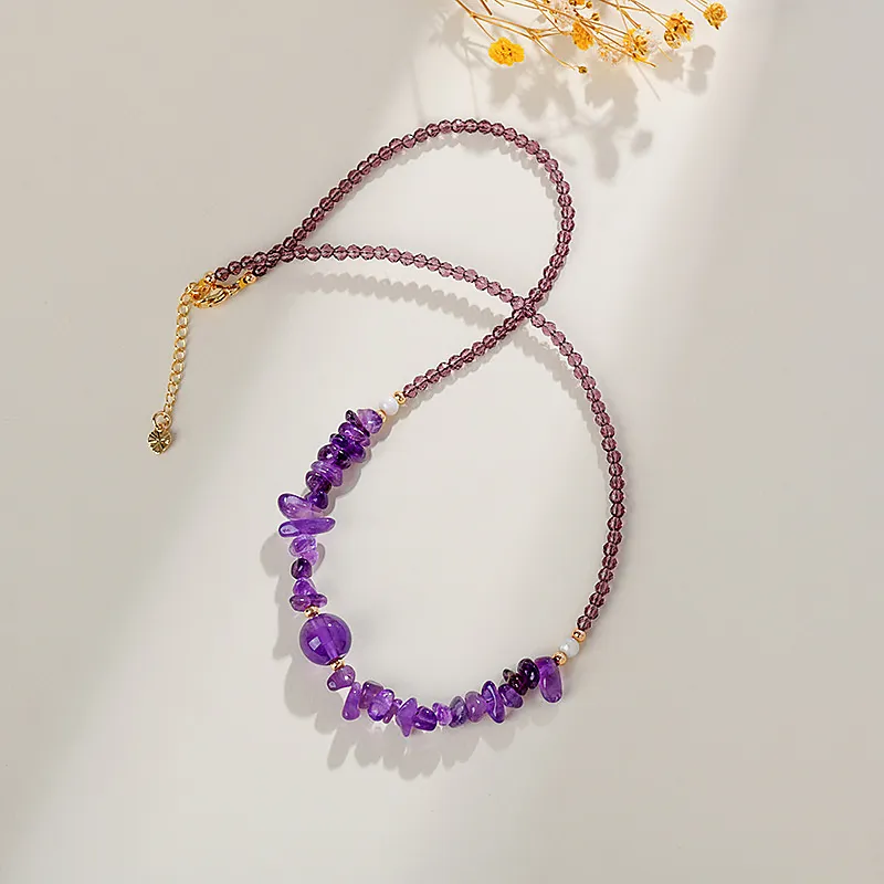 Wanshu Crystal Jade Necklaces Women's-4