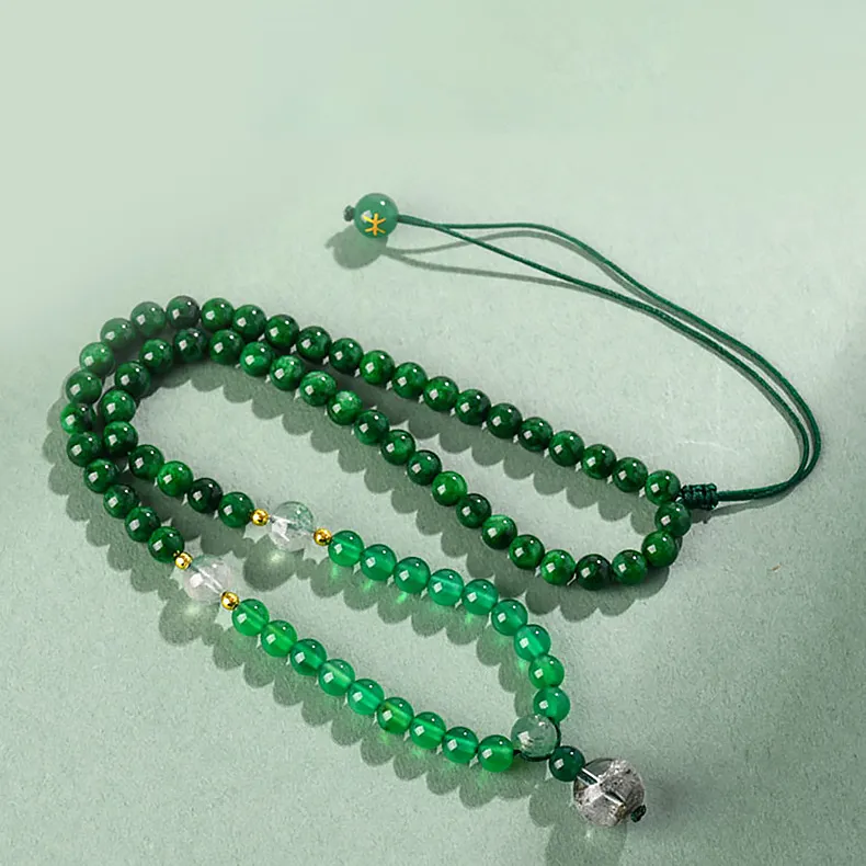 Wanshu Crystal Jade Necklaces Unisex-9