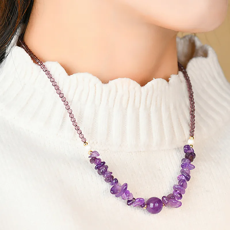 Wanshu Crystal Jade Necklaces Women's-1