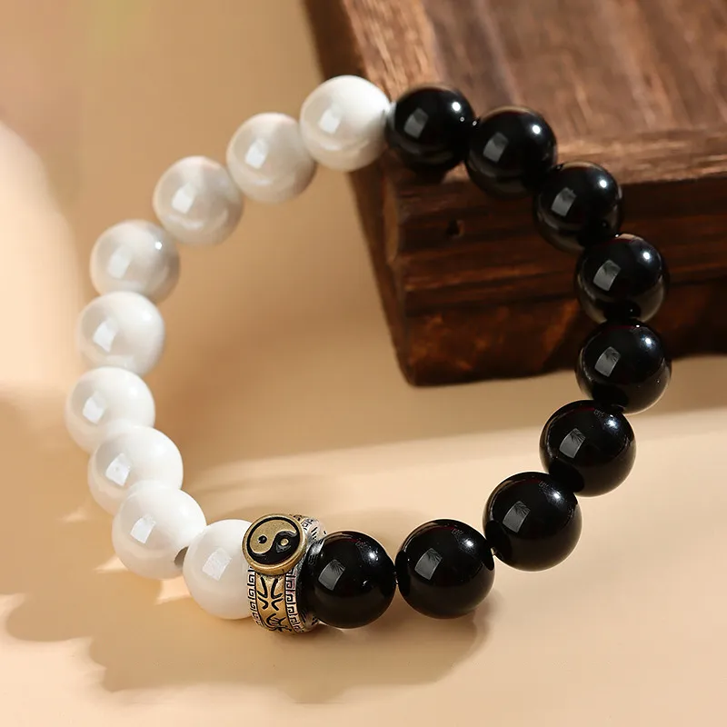 Wanshu Obsidian Bracelets Unisex-3