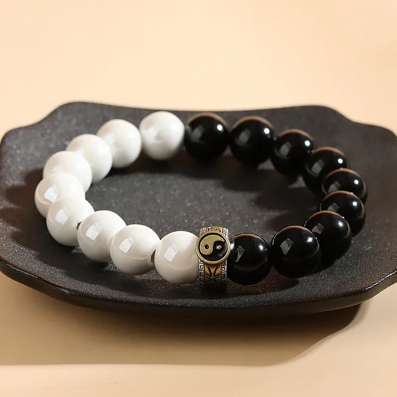 Wanshu Obsidian Bracelets Unisex-5