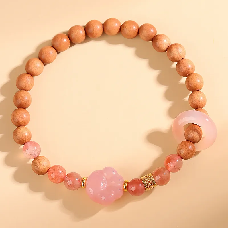 Wanshu Sandalwood Wooden Bracelets Women's-6