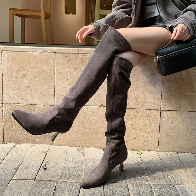 Schilling Over the knee Boots 6.5cm Women's-2