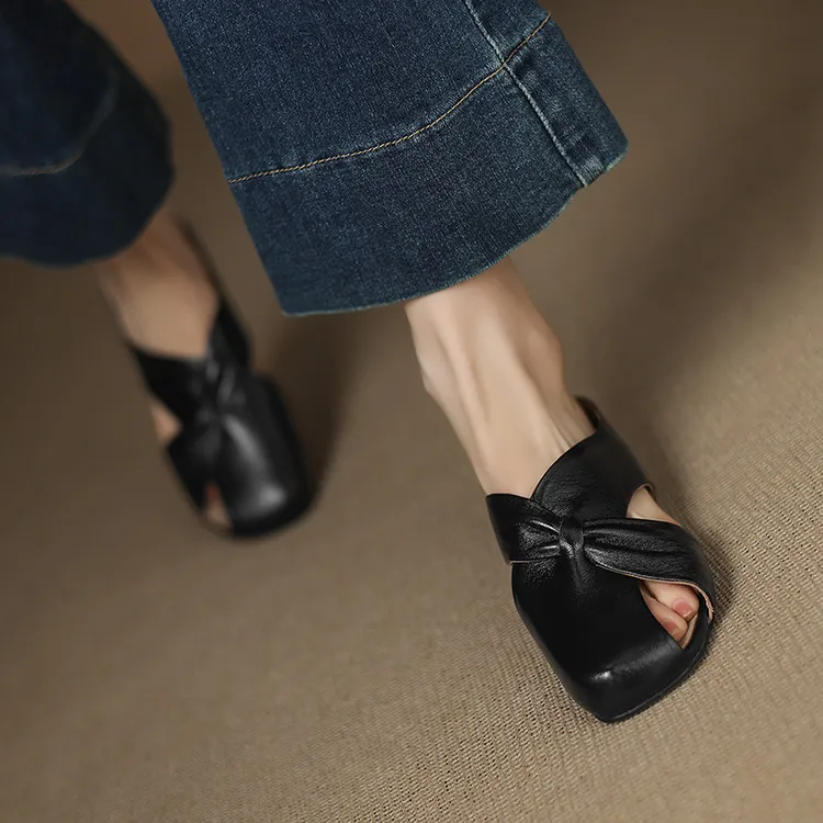 Schilling Stitching Abrasion Resistant Slip Resistant Closed Toe Slippers Women's-5