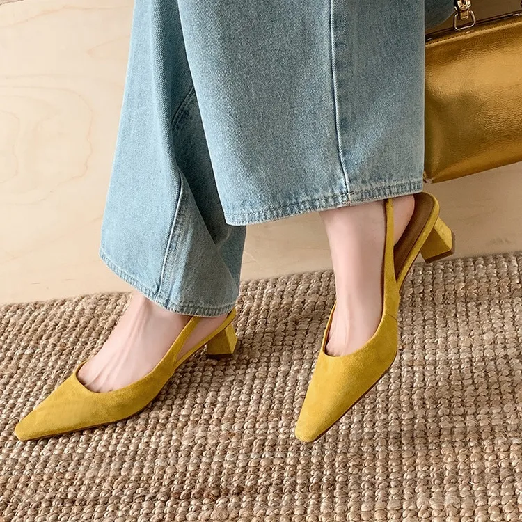 Schilling Chunky Heel High Heels Women's-1