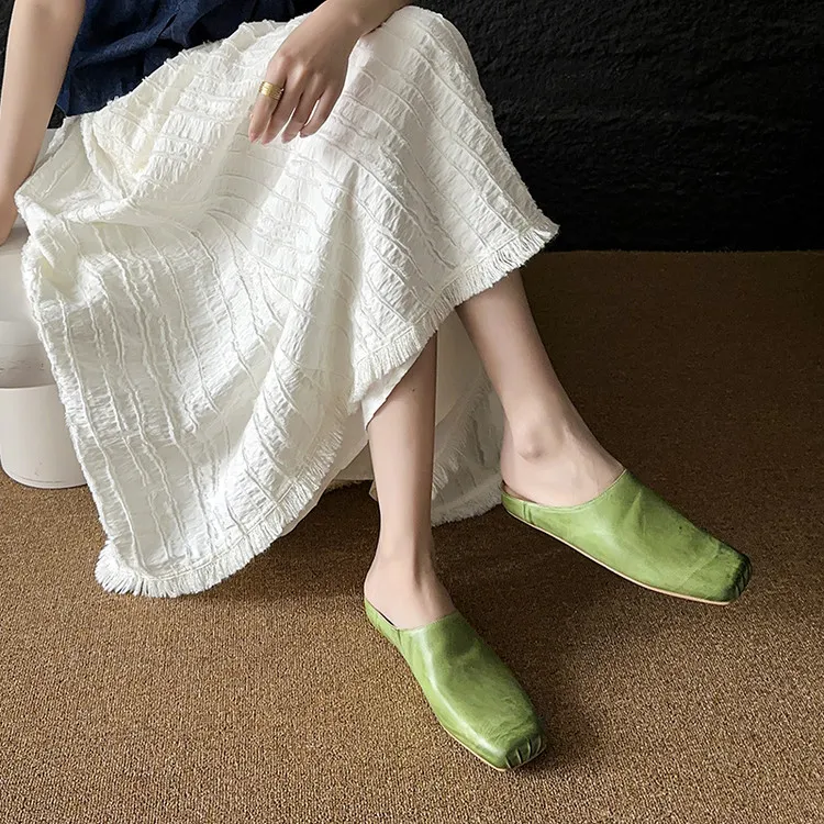 Schilling Stitching Abrasion Resistant Closed Toe Slippers Women's-5
