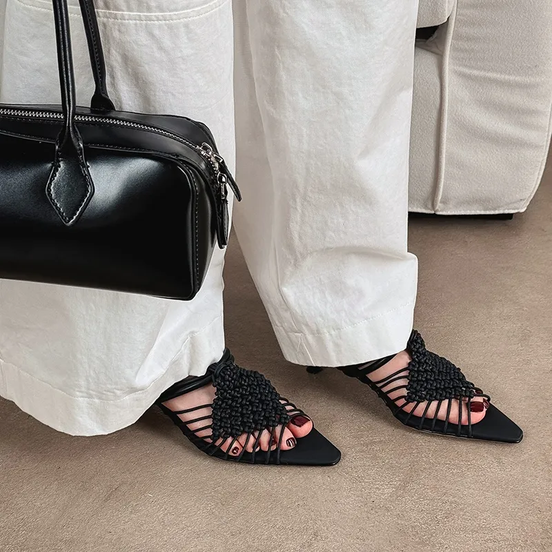 Schilling TPR Sole Stitching Abrasion Resistant Slide Slippers Women's-1