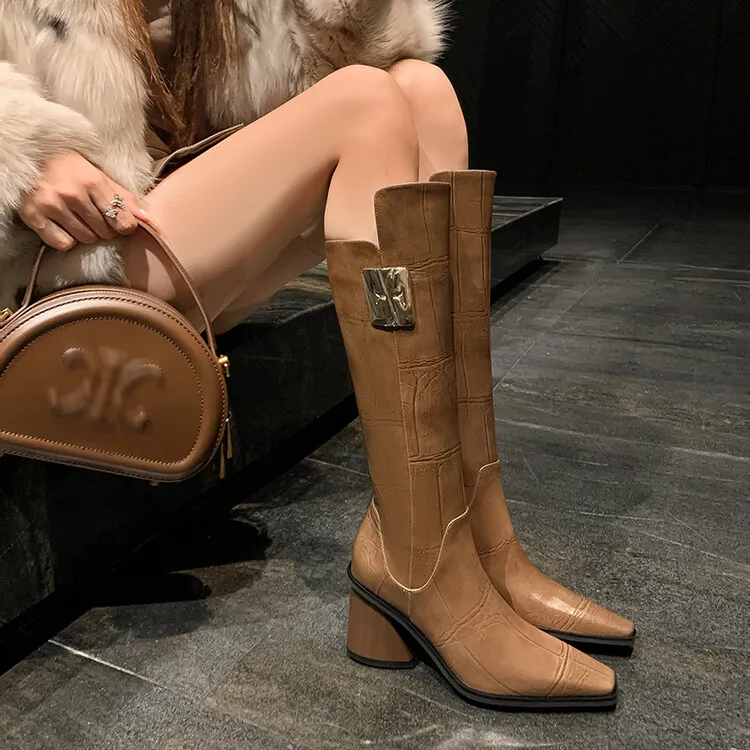 Schilling Knee high Boots 7.5cm Women's-1