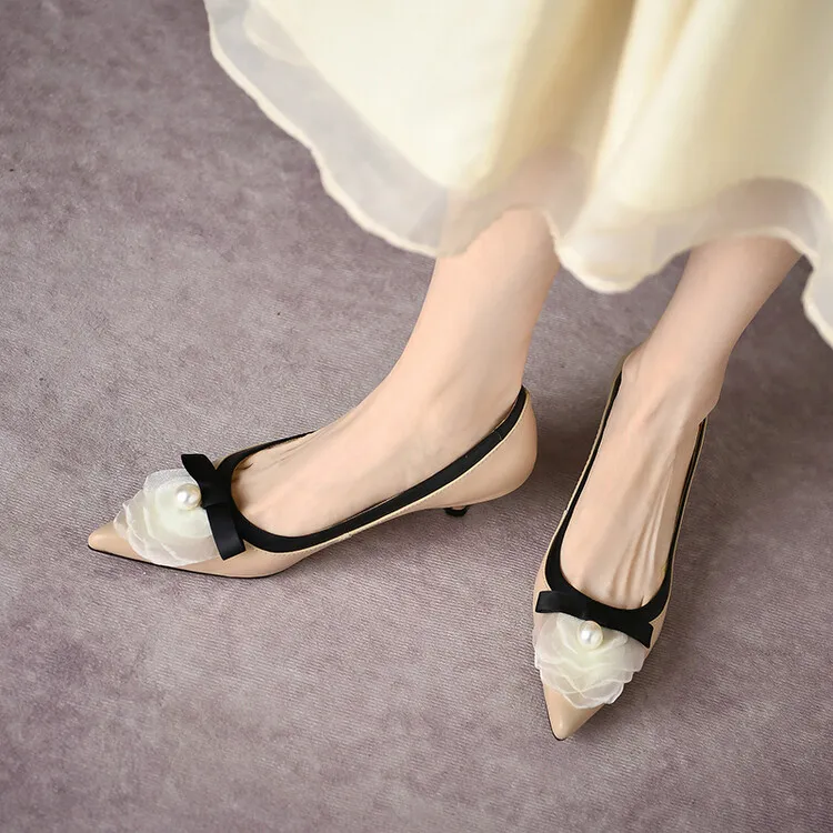 Schilling Slim Heel High Heels 4cm Women's-1