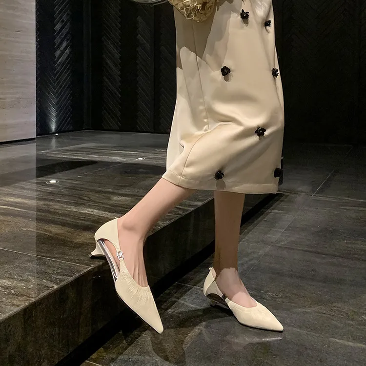 Schilling Chunky Heel High Heels Women's-3