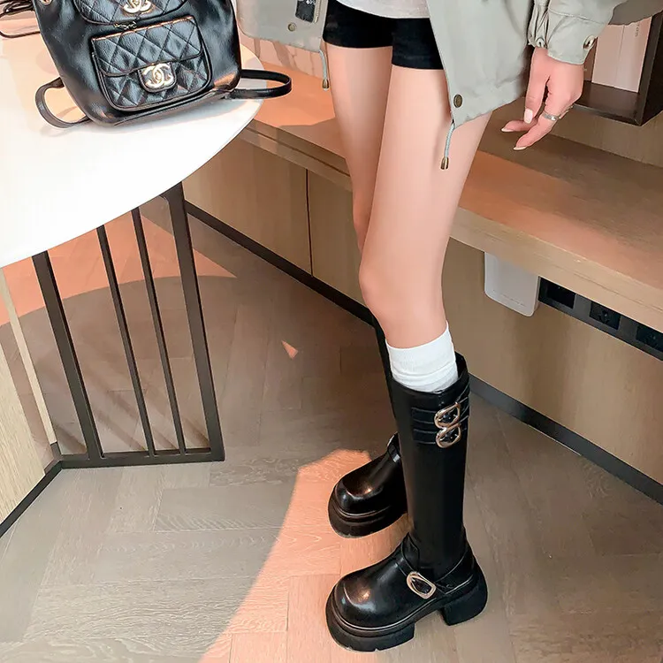 Schilling Knee-high Boots 6cm Women's-8