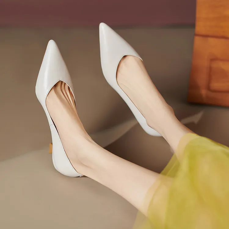 Schilling Slim Heel High Heels 4.5cm Women's-11