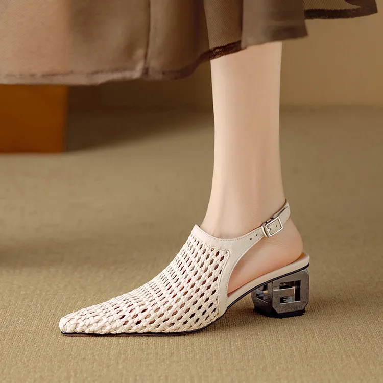 Schilling Chunky Heel High Heels Women's-1