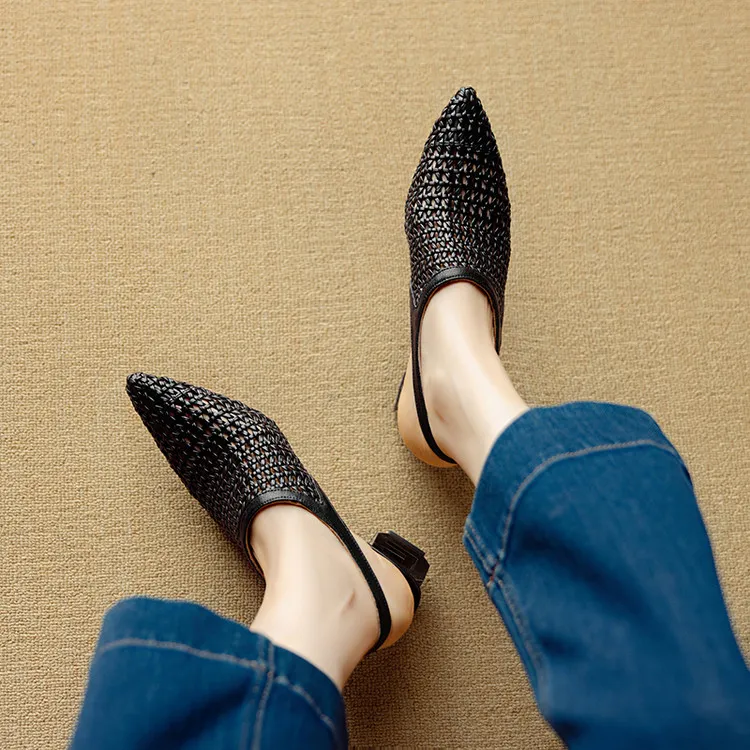 Schilling Chunky Heel High Heels Women's-6